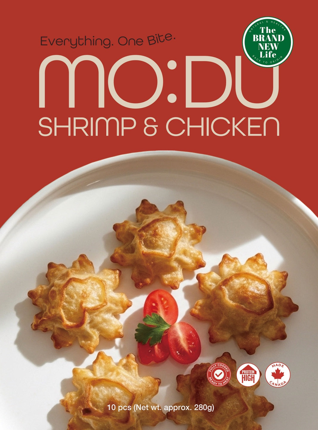 MO:DU Protein Bites (5 Pack Bundle) 50 pcs | Shrimp & Chicken